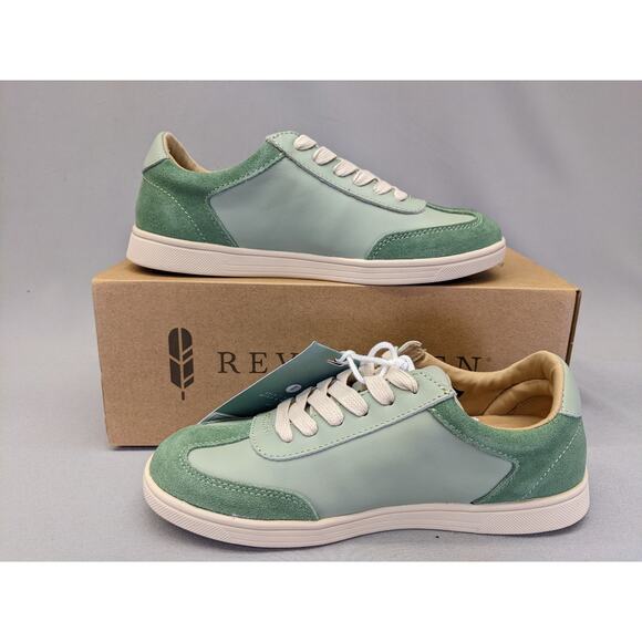 REVITALIGN Women's Azalea Orthotic Comfort Sneaker Shoes Sage Green Size US 5B - Picture 3 of 9